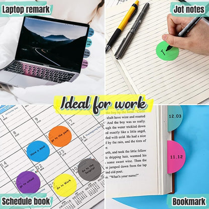 Round Transparent Sticky Notes